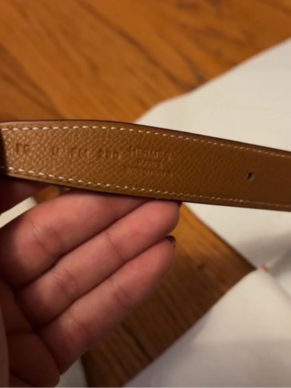 Hermes black and tan
